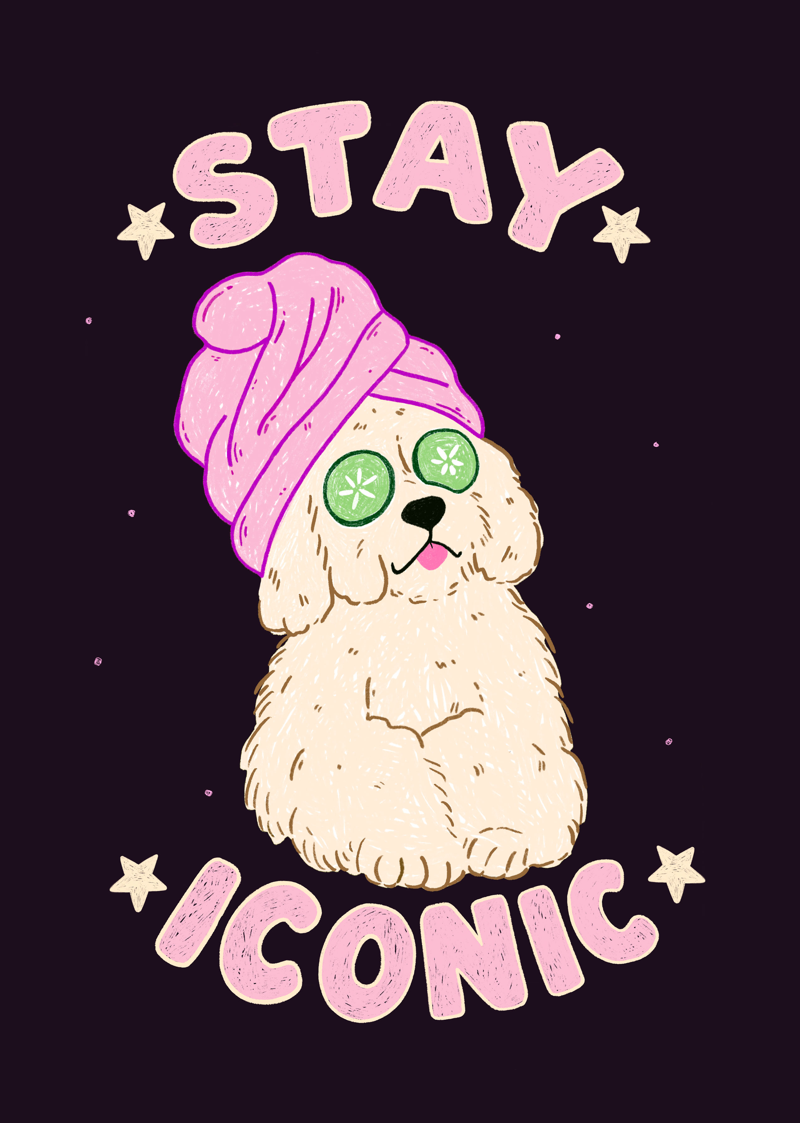 Illustration Stay Iconic