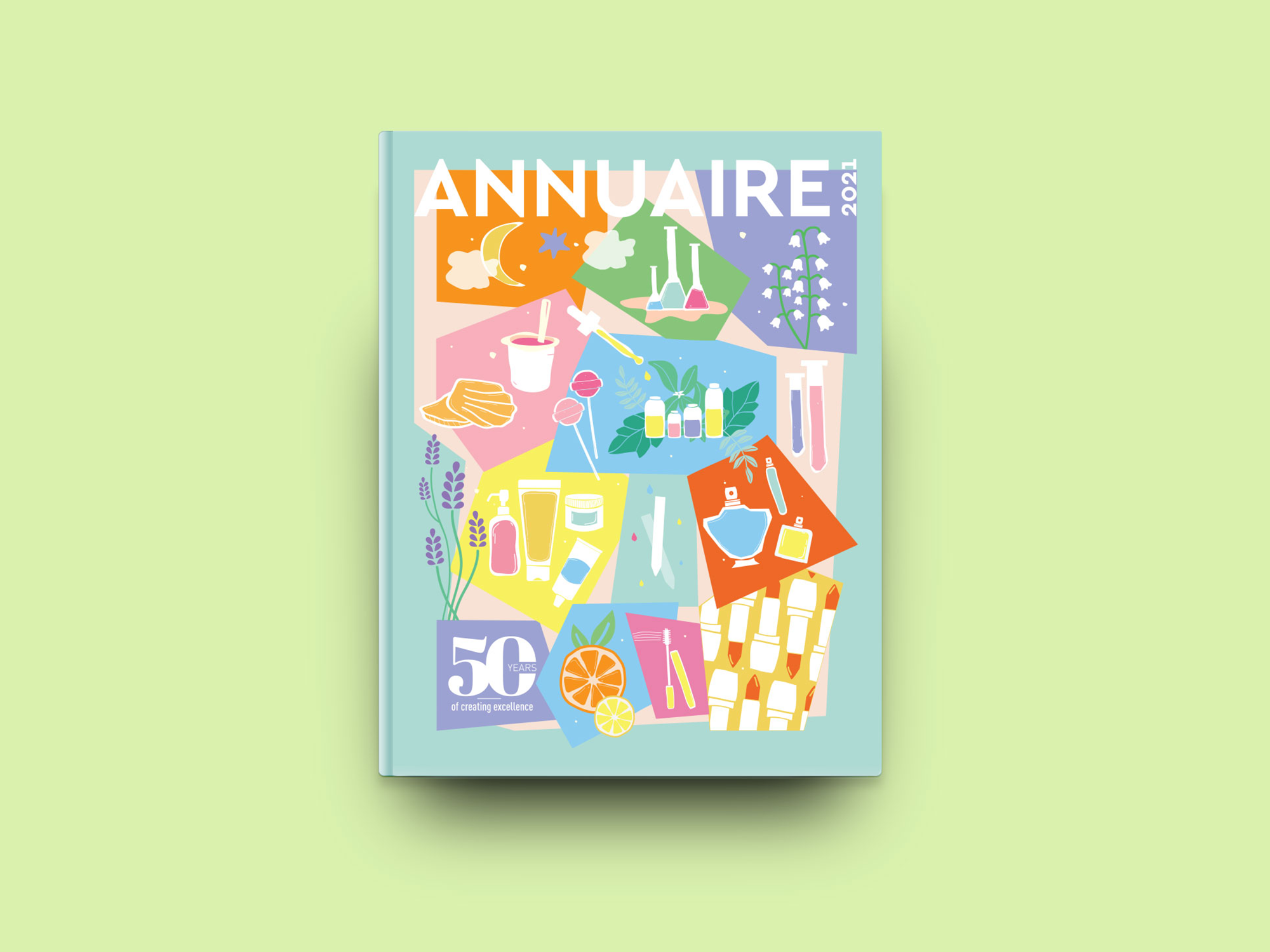 Couverture de l’Annuaire ISIPCA 2021