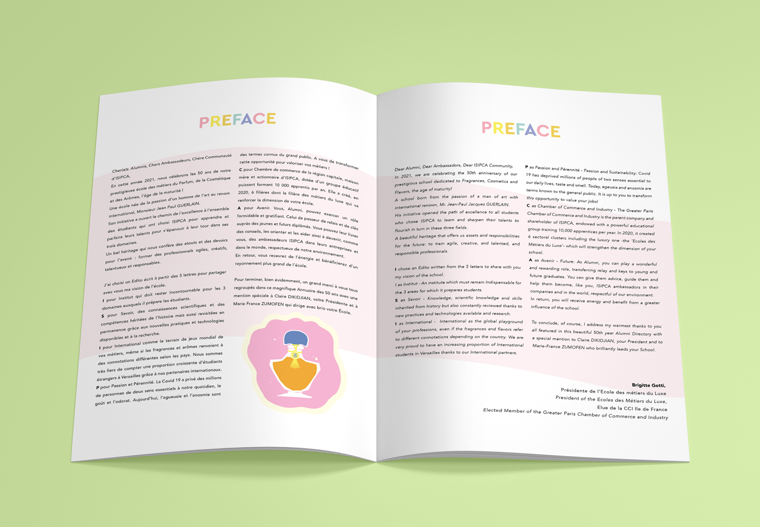 Préface de l’Annuaire ISIPCA 2021